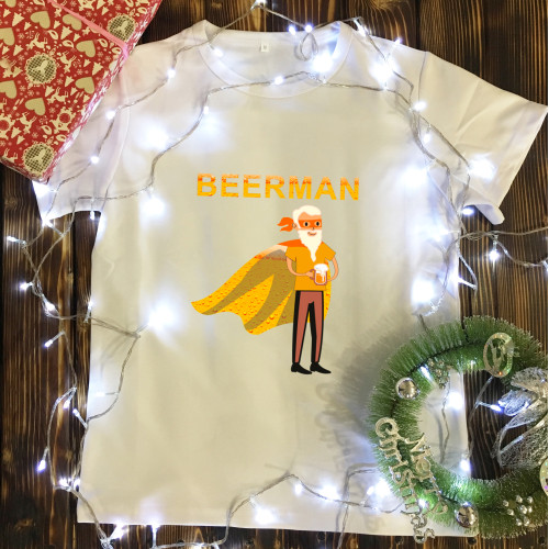 Чоловіча футболка з принтом - BeerMan