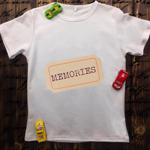 Чоловіча футболка з принтом - Memories