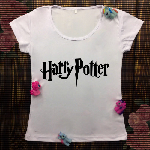 Жіноча футболка з принтом - Harry Potter