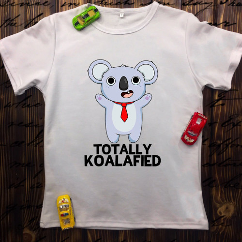 Чоловіча футболка з принтом - Totally koalafied
