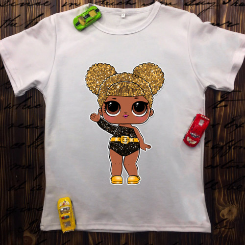 Дитяча футболка з принтом - Лялька Лол 
