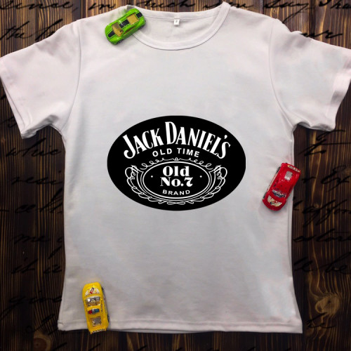 Чоловіча футболка з принтом - Jack Daniels