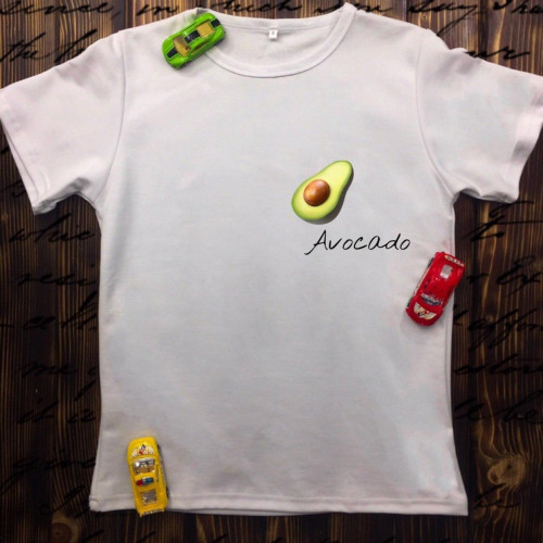 Чоловіча футболка з принтом - Avocado