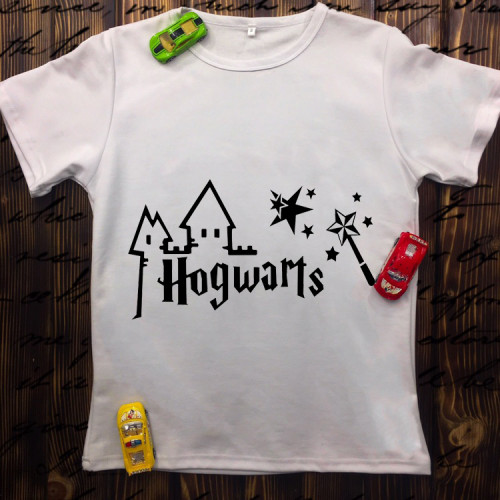 Чоловіча футболка з принтом - Hogwarts