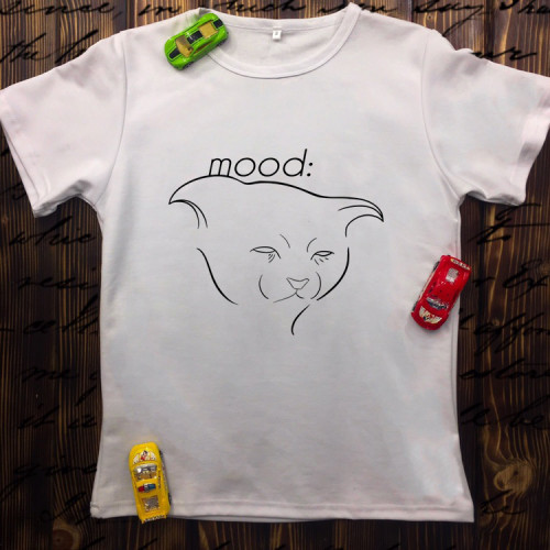 Чоловіча футболка з принтом - Mood