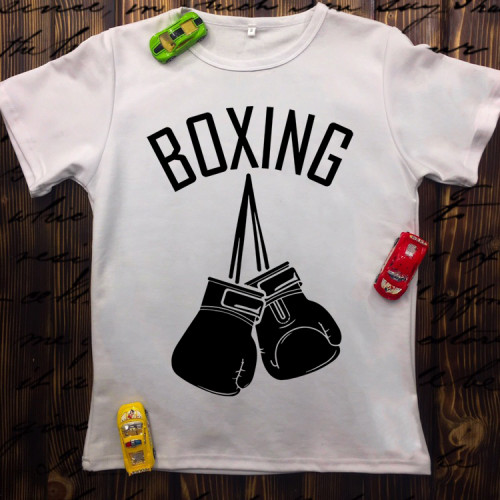 Чоловіча футболка з принтом - Boxing