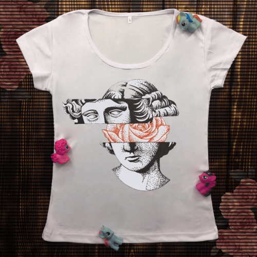 Жіноча футболка з принтом - Эстетика