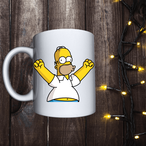 Чашка з принтом - Гомер