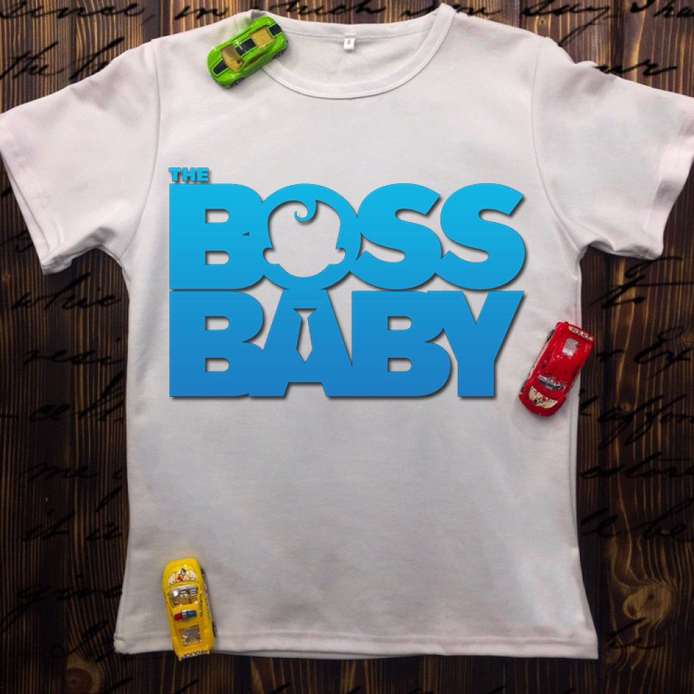 Дитяча футболка з принтом - Boss baby 