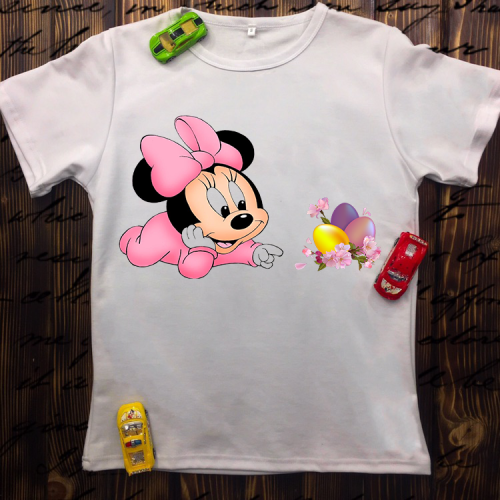 Дитяча футболка з принтом - Міні маус