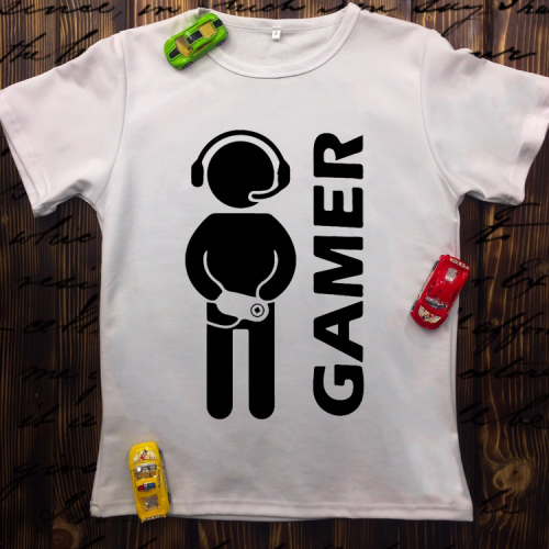 Чоловіча футболка з принтом - Gamer