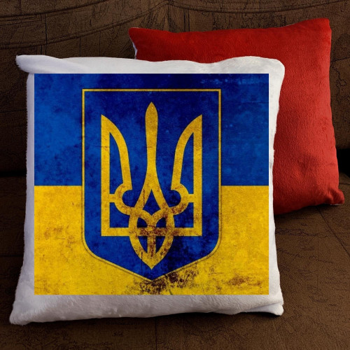 Подушка з принтом - Герб України