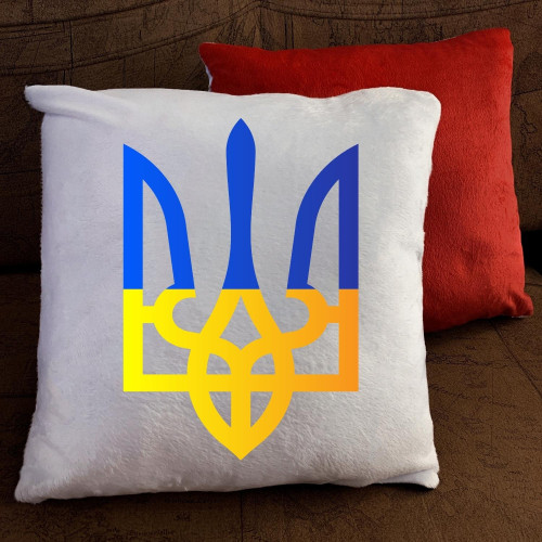 Подушка з принтом - Герб України