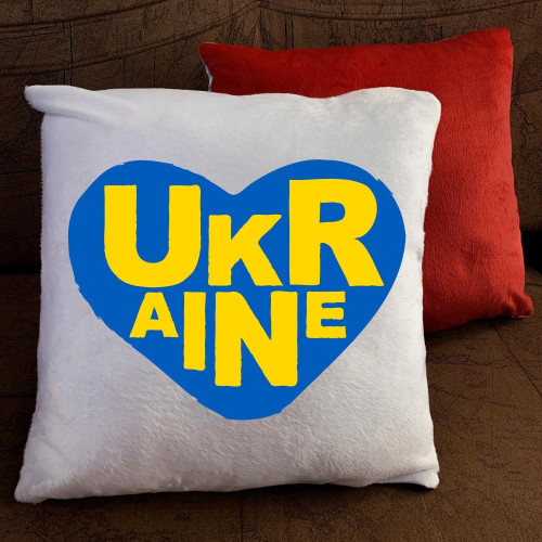 Подушка з принтом - Ukraine
