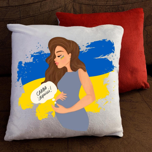 Подушка з принтом - Слава Україні!