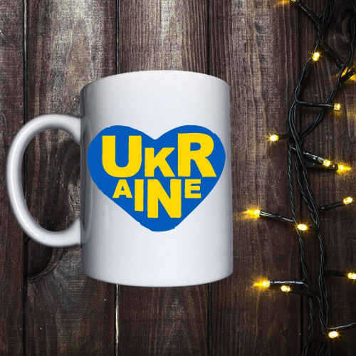 Чашка з принтом - Ukraine