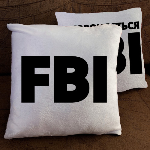 Парні чашки з принтом -  FBI/ Охороняється FBI