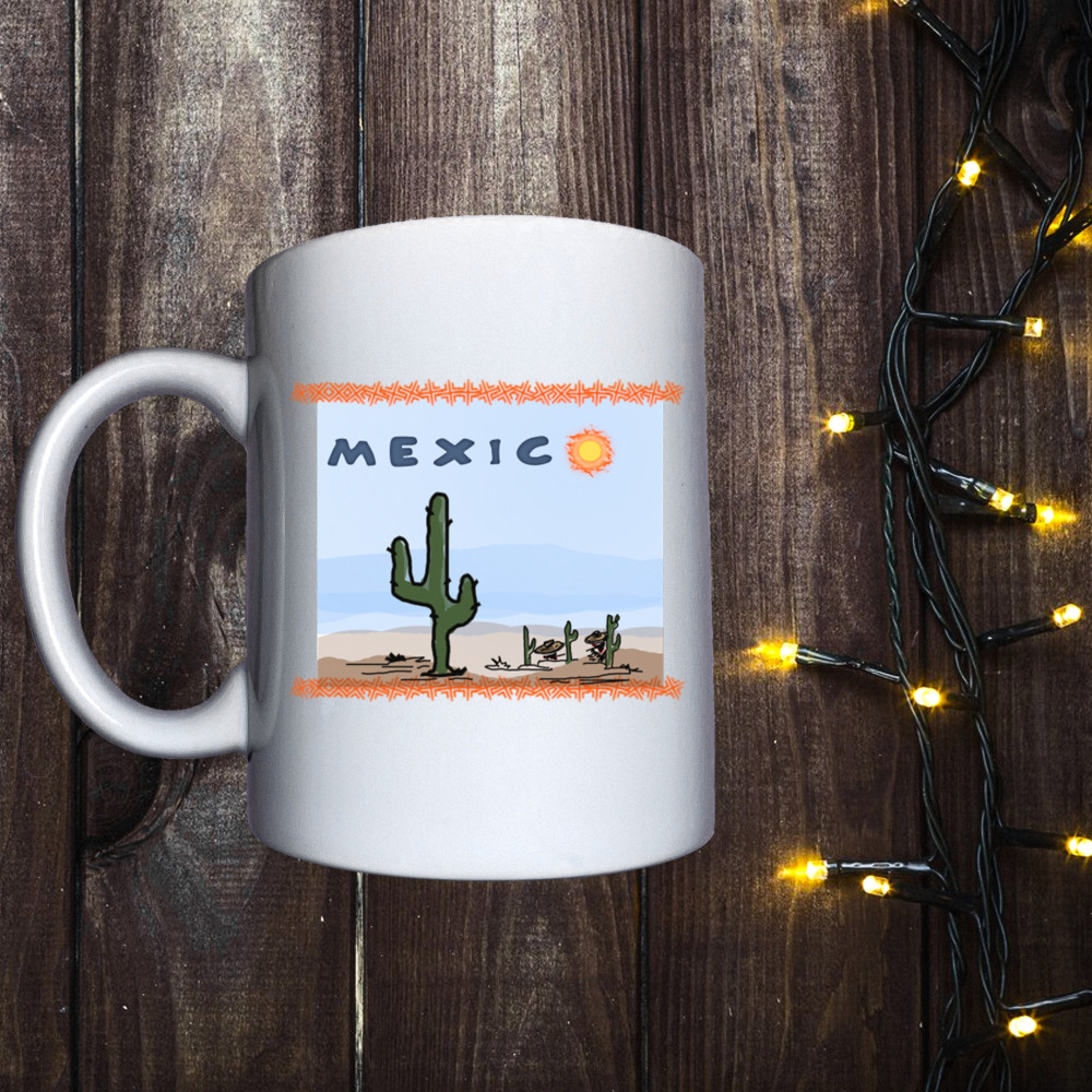 Чашка з принтом - Мексика