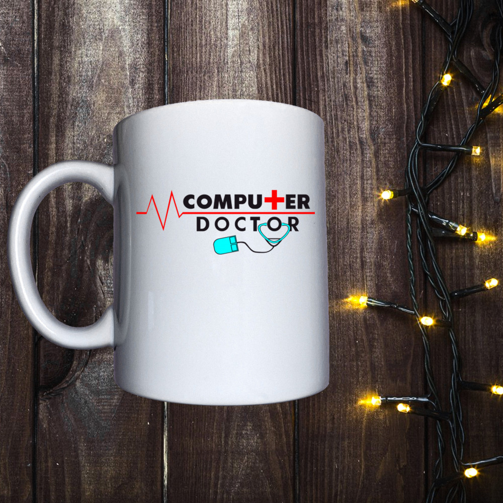Чашка з принтом - Computer doctor
