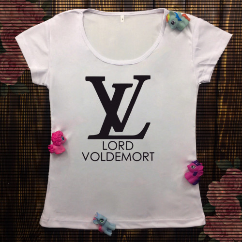 Жіноча футболка з принтом - Lord Voldemort