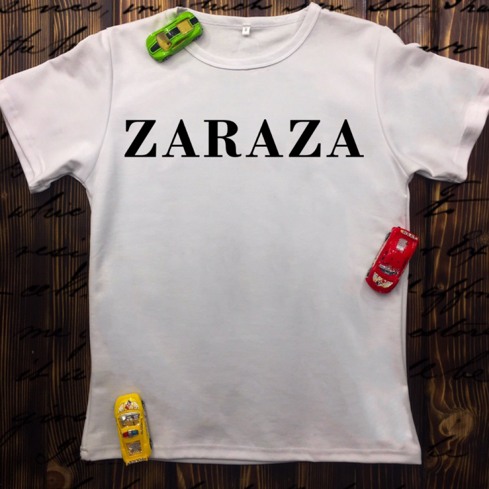 Жіноча футболка з принтом - ZARAZA
