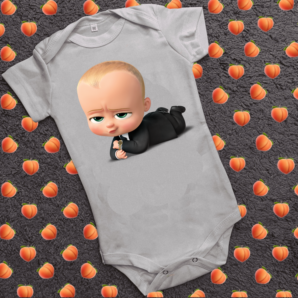 Дитячий боді з принтом - Baby boss boy