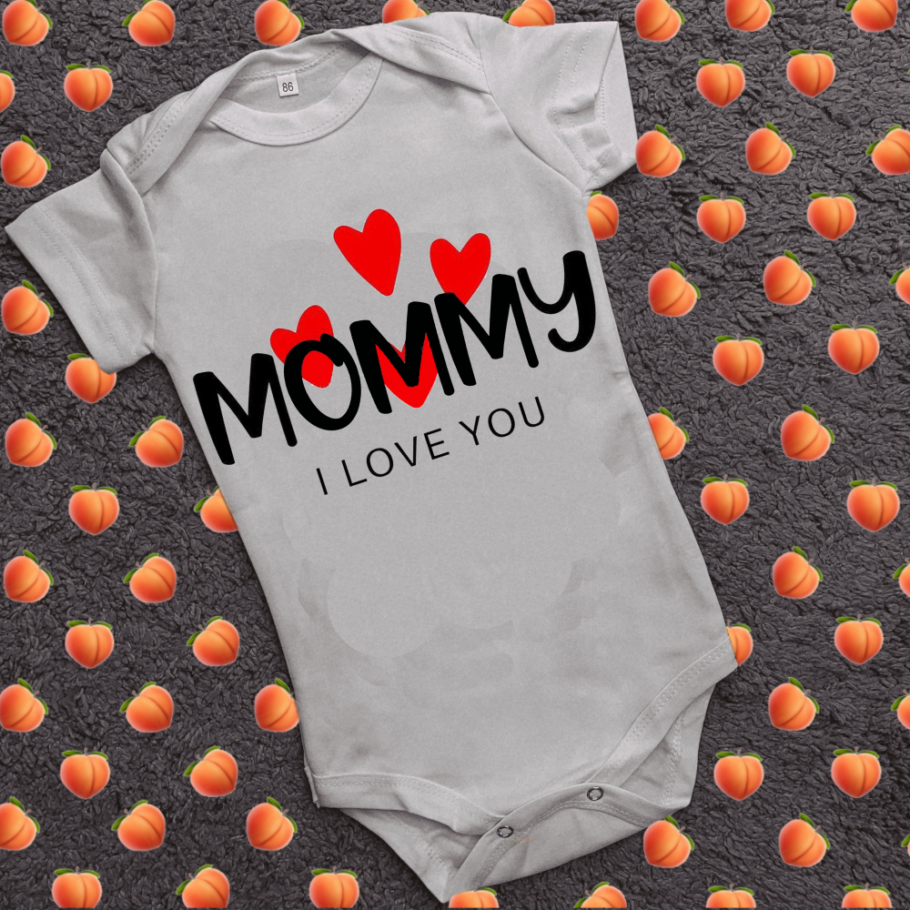 Дитячий боді з принтом - Mommy