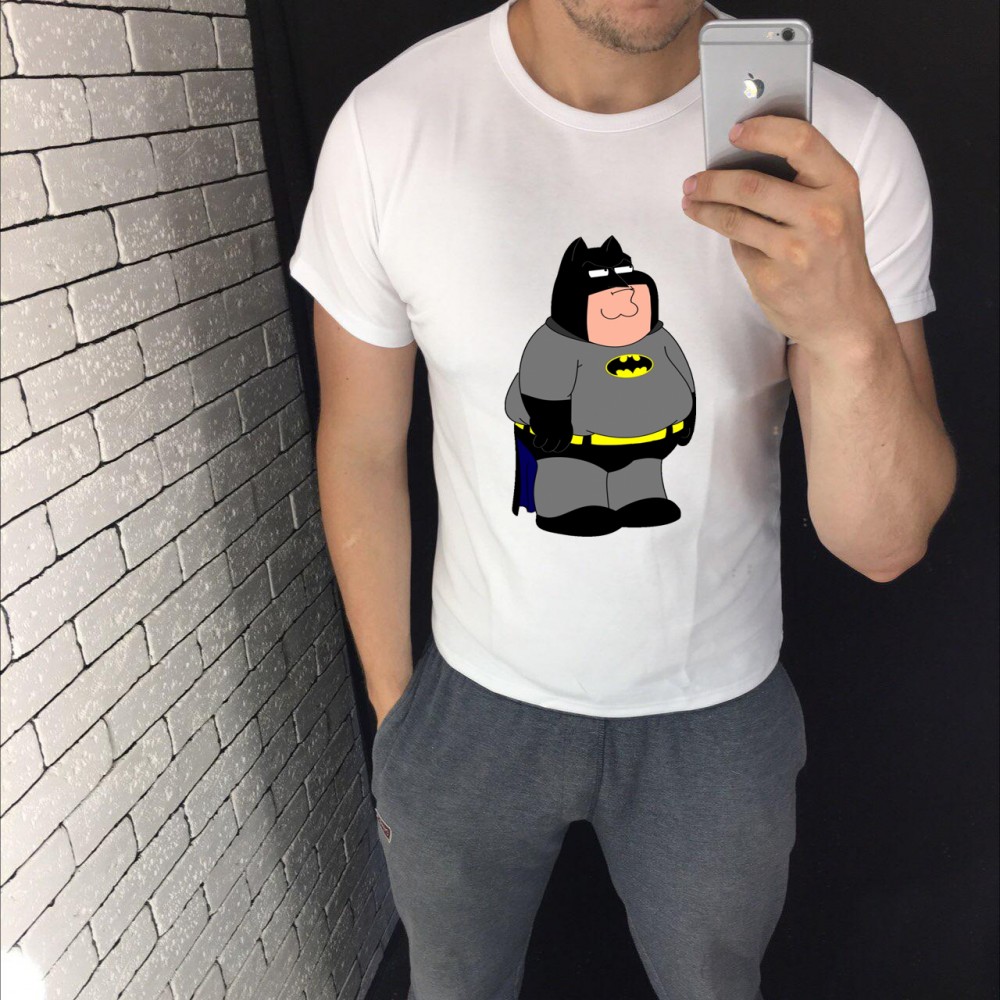 Чоловіча футболка з принтом - griffin batman