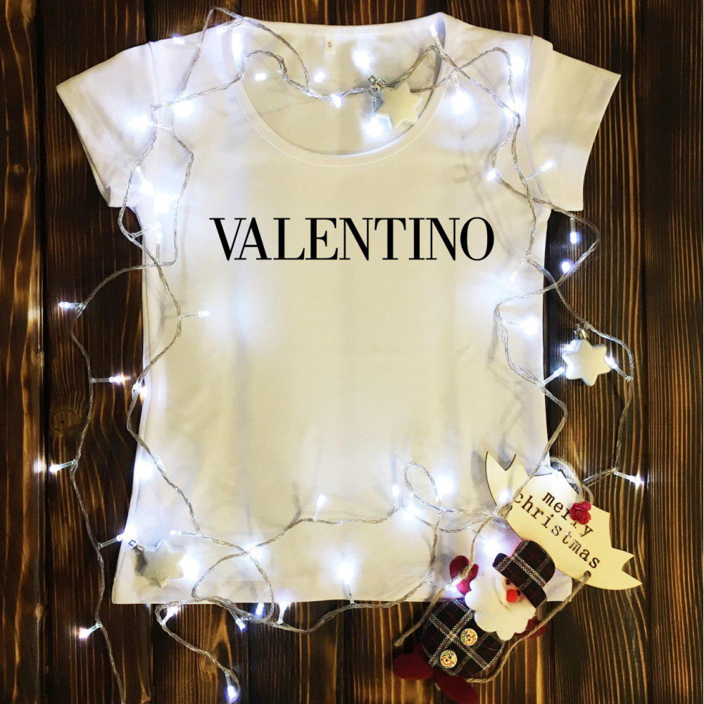 Жіноча футболка з принтом - Valentino