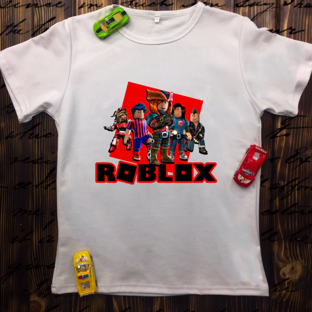 Чоловіча футболка з принтом - Roblox Team Of Heroes