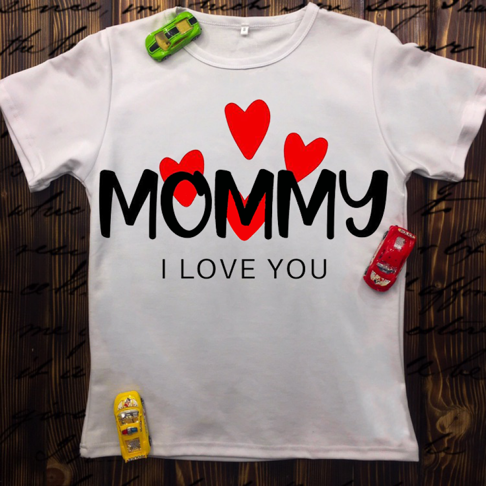 Дитяча футболка з принтом - Mommy