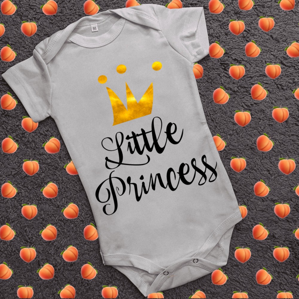 Дитячий боді з принтом - Little princess