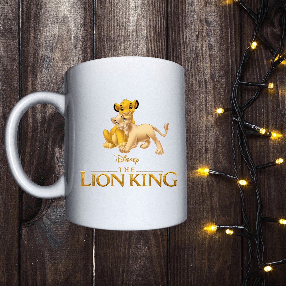 Чашка з принтом - Lion King