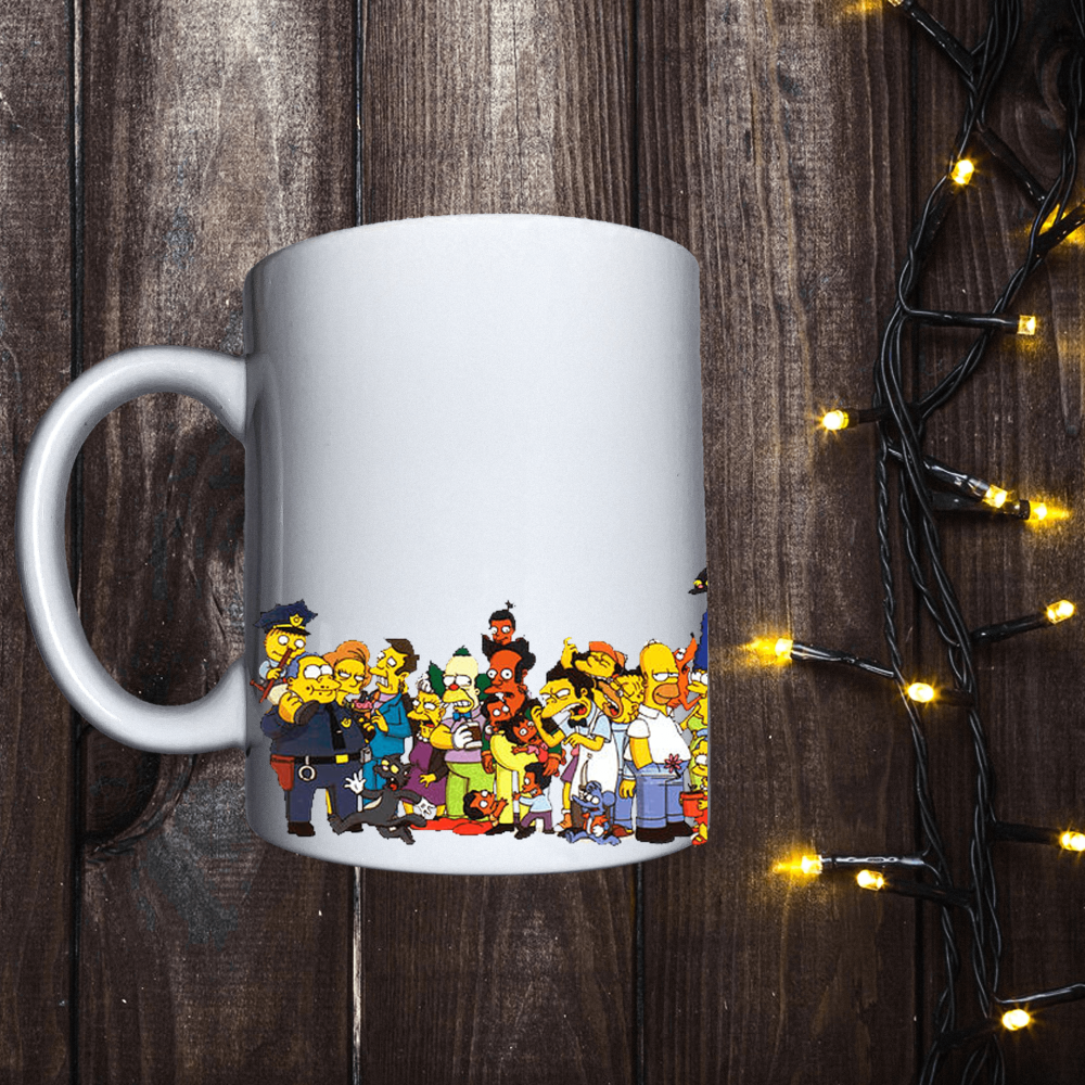 Чашка з принтом - Simpsons - всі герої