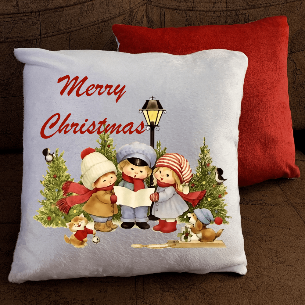 Подушка з принтом - Merry Christmas