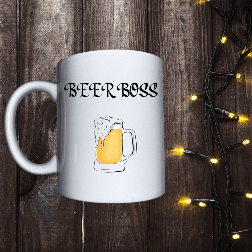 Чашка з принтом - Beer boss