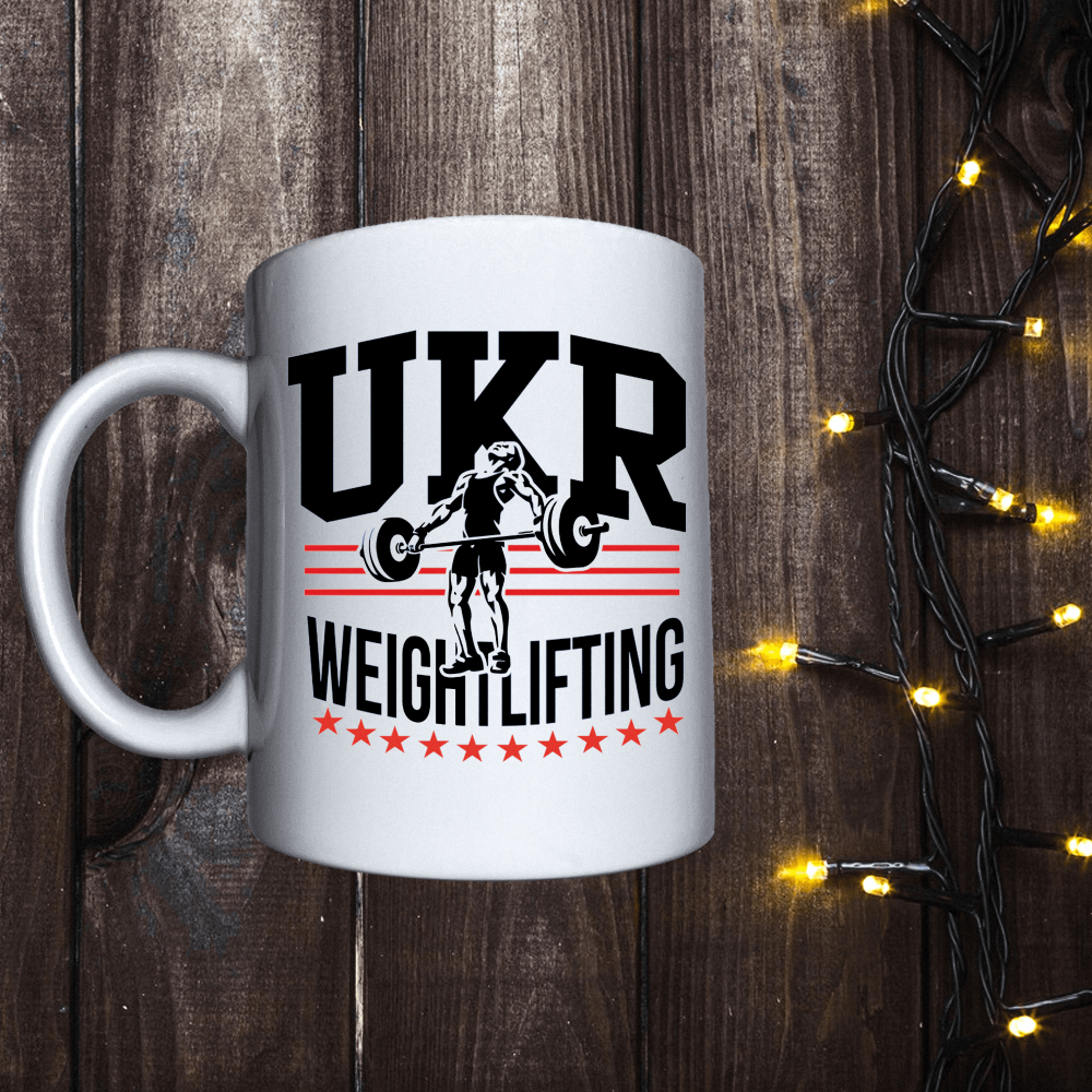 Чашка з принтом - UKR weightlifting