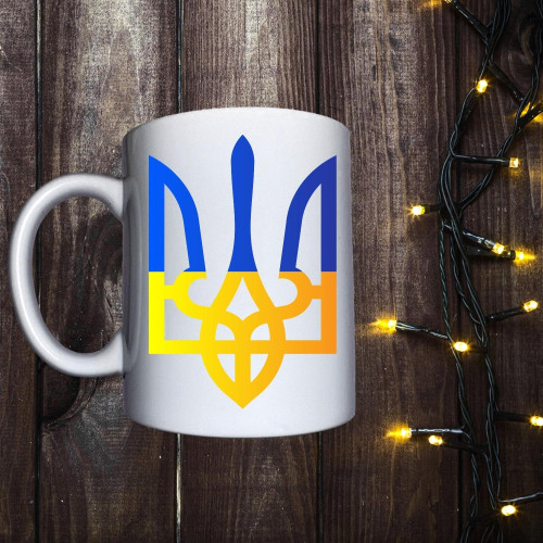 Чашка з принтом - Герб України