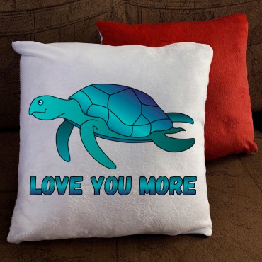 Подушка з принтом -   Love you more Подушка з принтом - ...