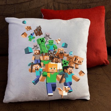 Подушка з принтом - Майнкрафт Подушка з принтом - ...