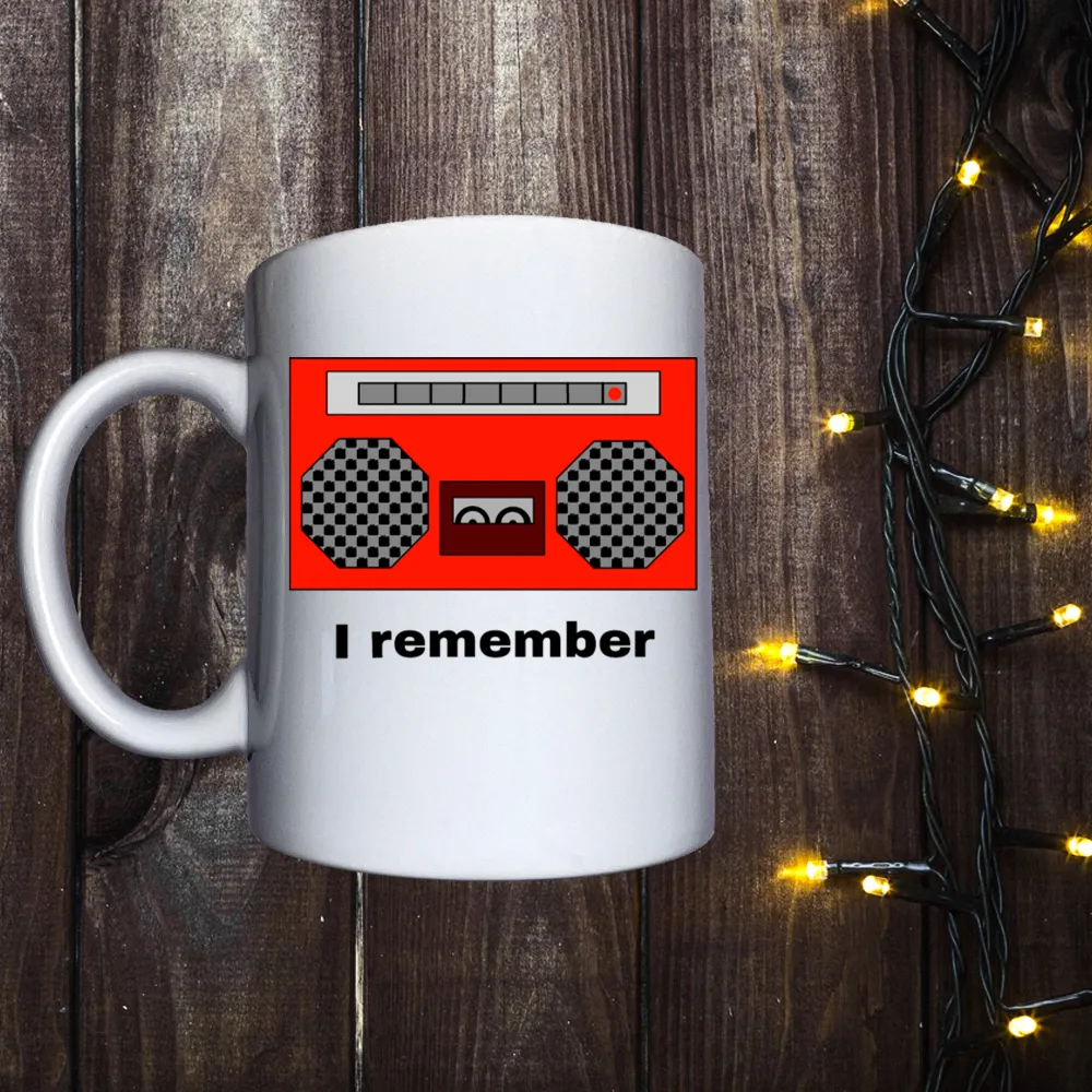 Чашка з принтом - I remember