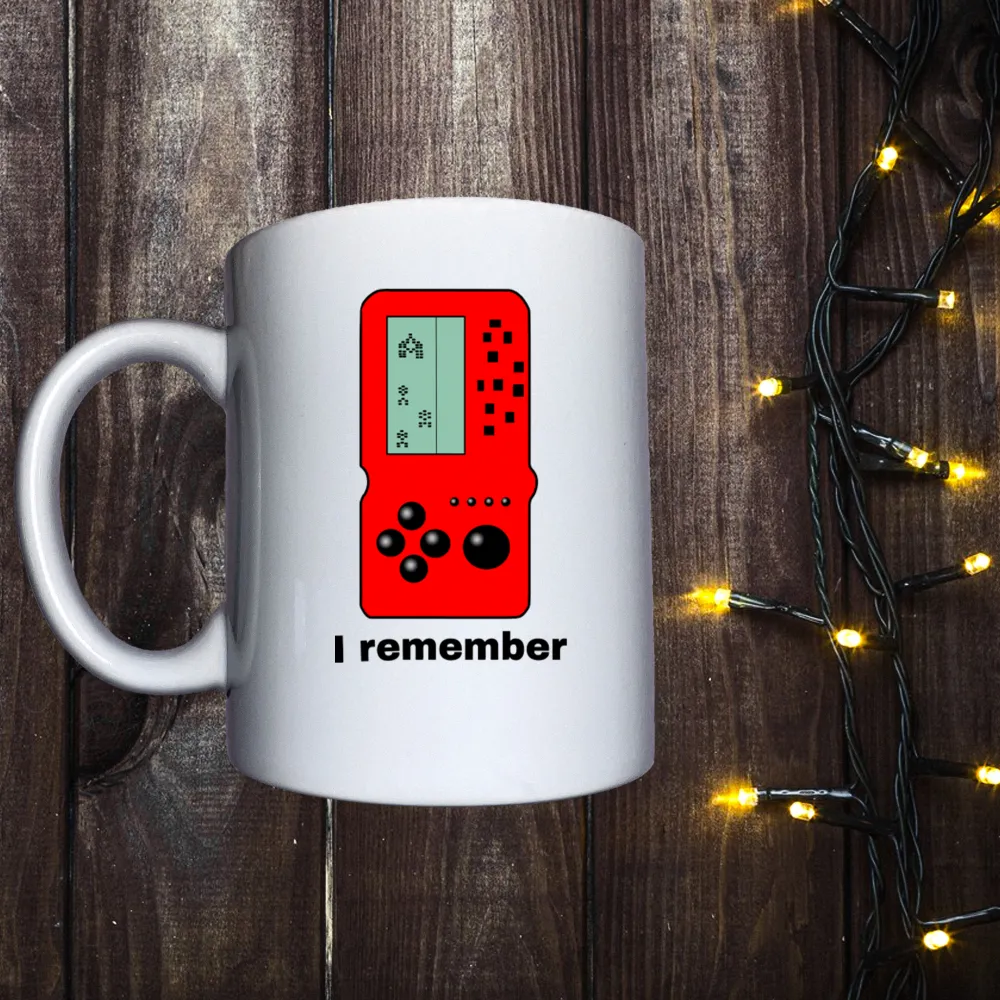 Чашка з принтом - I remember