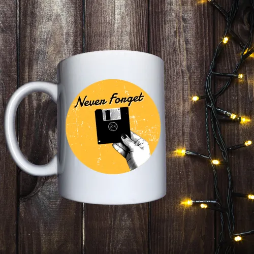Чашка з принтом - Never fonger