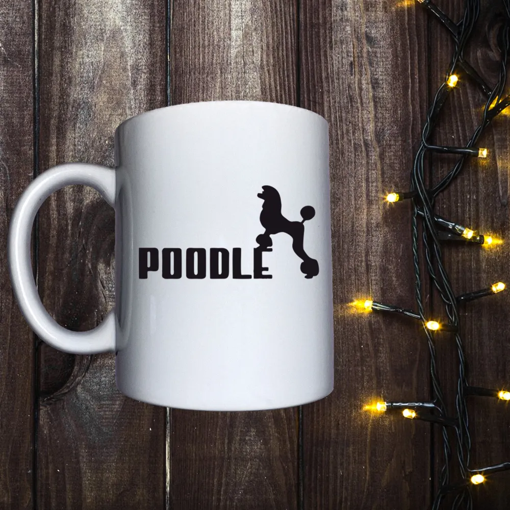 Чашка з принтом - Poodle