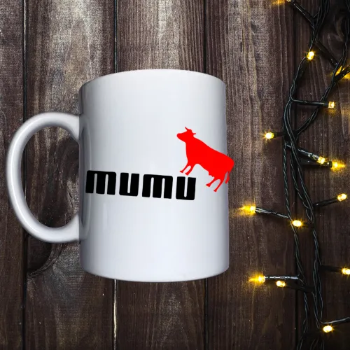 Чашка з принтом - Mumu