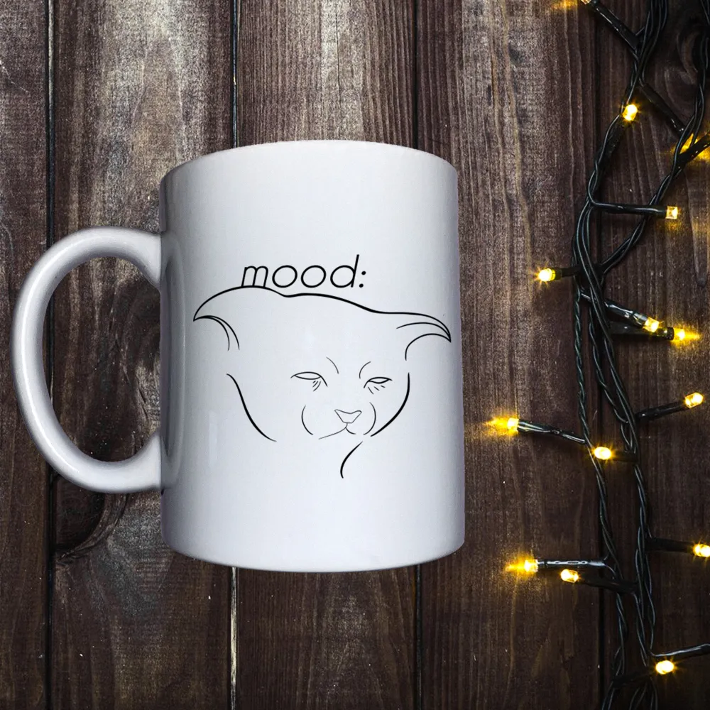 Чашка з принтом - Mood