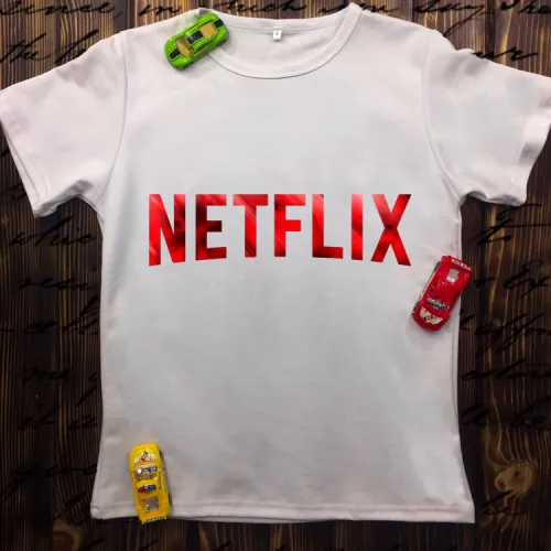 Чоловіча футболка з принтом - Netflix