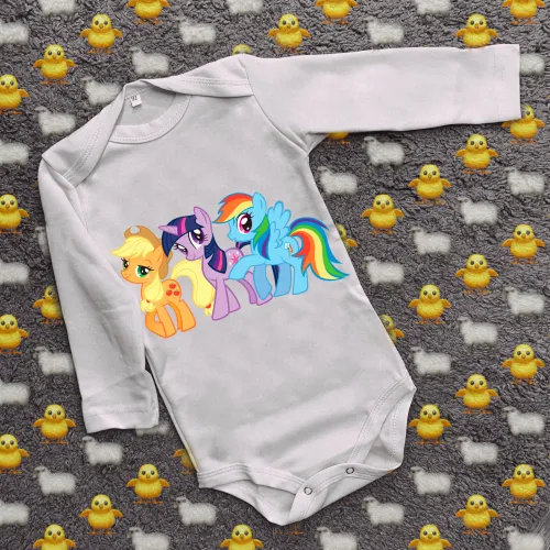 Дитячий боді з принтом - My little pony (2)