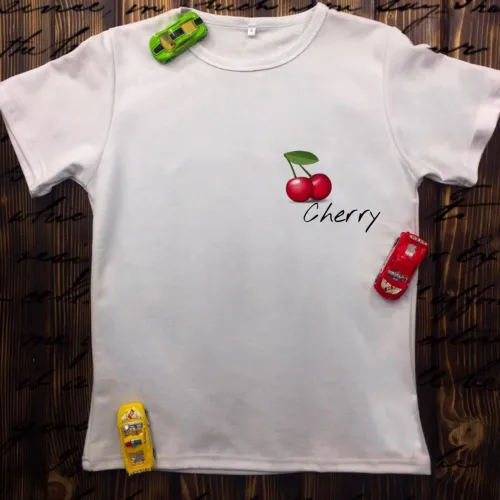 Чоловіча футболка з принтом - Cherry