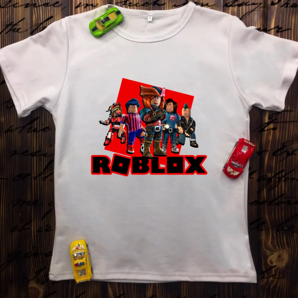 Чоловіча футболка з принтом - Roblox Team Of Heroes